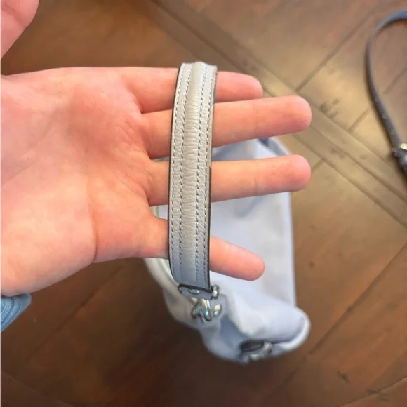 Coach Light Blue/Purple Boho Leather Shoulder Bag - Picture 7 of 16